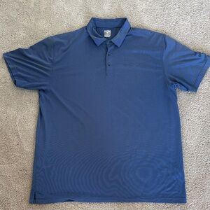 PGA Tour Men's Blue Polo Shirt